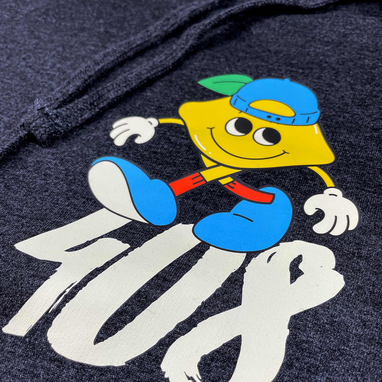 Lemon Squeezer Hoodie - Charcoal Heather