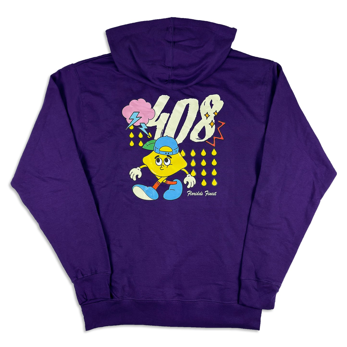 Lemon Squeezer Hoodie - Purple