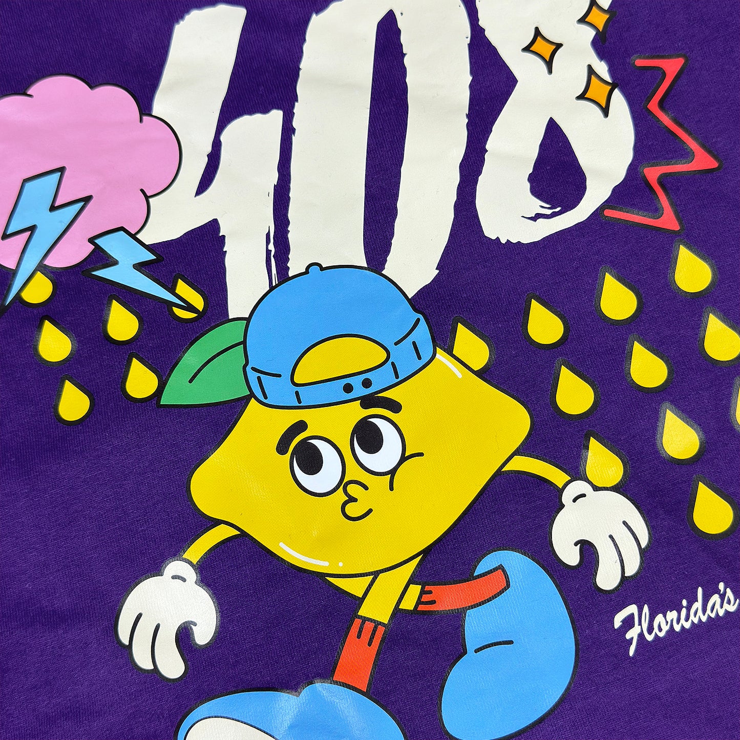 Lemon Squeezer Hoodie - Purple